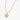 Star of David Heart Necklace, 14kt Gold Plated