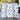 1 Sasha Blue and White Floral Tote Bag - Timeless Cotton Handbag for Everyday Elegance | Stylish Women's Carryall