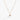 Star of David Delicate Pave Crystal Pendant Necklace