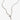 Cross Necklace, Sterling Silver