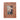 Myra Hand-Tooled Leather Photo Frame | Western Vintage Tabletop Picture Frame (Brown & Teal)