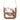 Myra Hand Tooled Leather Crossbody Bag | Western Hairon Purse with Concho Detail