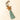Myra Hand-Tooled Star Leather Key Fob | Western Turquoise Tassel Keychain Charm
