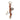 Myra Western Leather Keychain Charm | Rustic Bag Charm & Keyring Accessory (Brown)