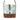 Myra Upcycled Canvas Shoulder Bag for Women | Floral Leather Trim Everyday Crossbody Bag (Mint Green & Tan)