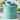 Matte Aqua Cafe Butter Bell Crock