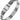 Carbon Fiber Magnetic Bracelet for Men (Silver)